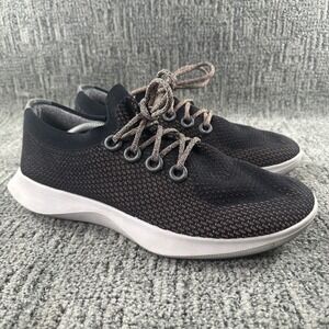 Allbirds Tree Dasher Running Shoes Mens 14 Black White Sustainable Sneaker Golf
